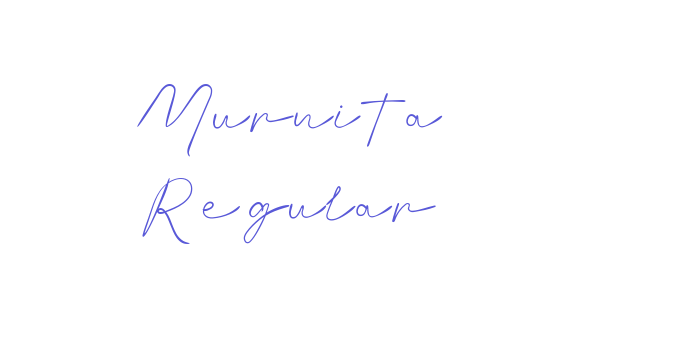 Murnita Regular Font