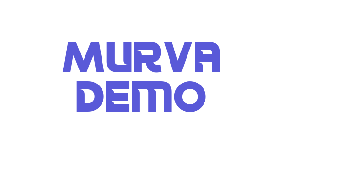 Murva Demo Font Download