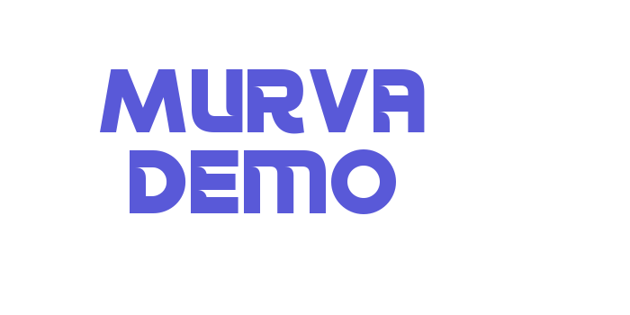 Murva Demo Font