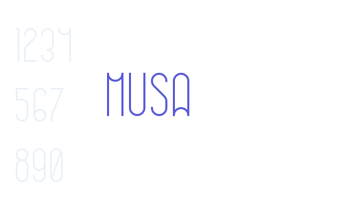 Musa Font Download