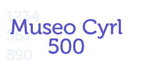 Museo Cyrl 500-font-download