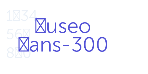 Museo Sans-300