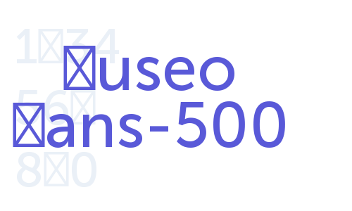 Museo Sans-500 Font Download