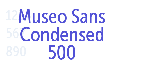 Museo Sans Condensed 500