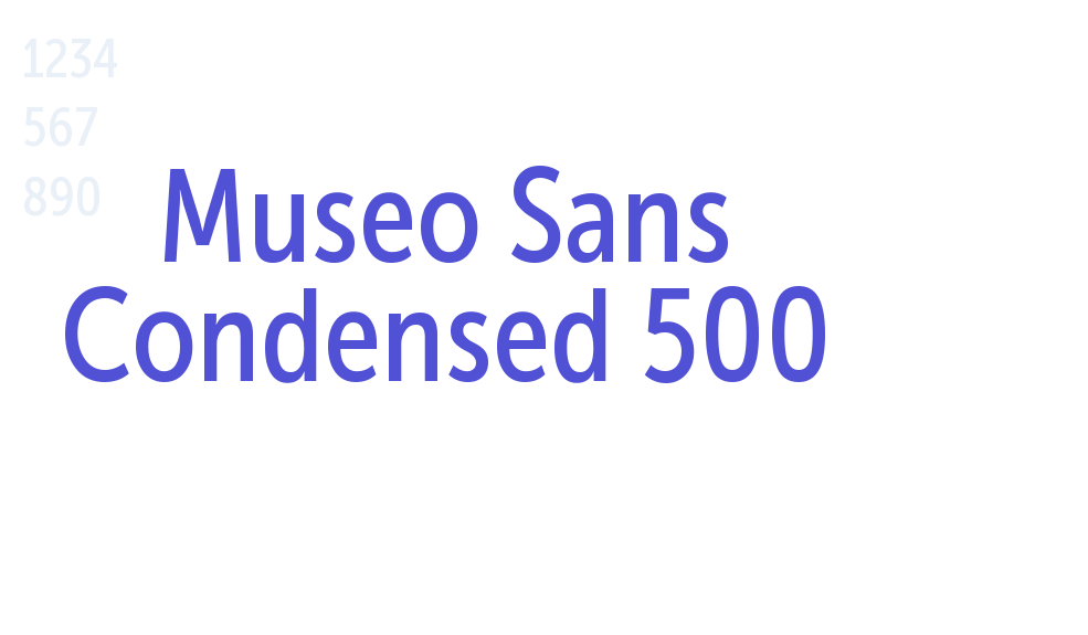 Museo Sans Condensed 500-font-download