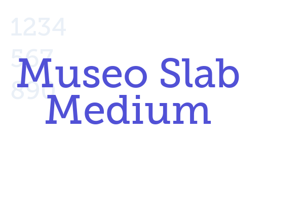 Museo Slab Medium