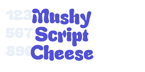 Mushy Script Cheese-font-download