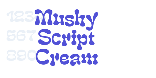 Mushy Script Cream-font-download
