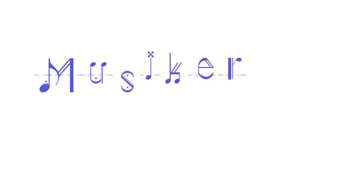 Musiker Font Download