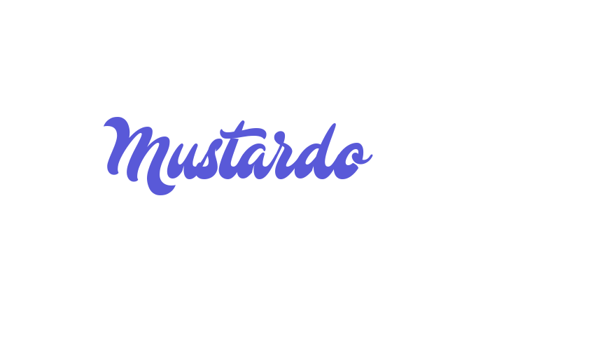 Mustardo Font