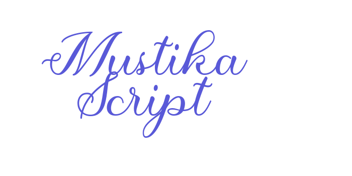 Mustika Script Font Download