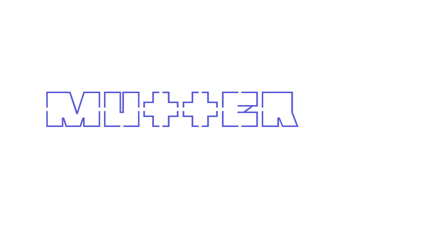 Mutter Font Download