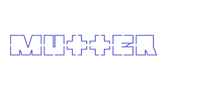 Mutter Font