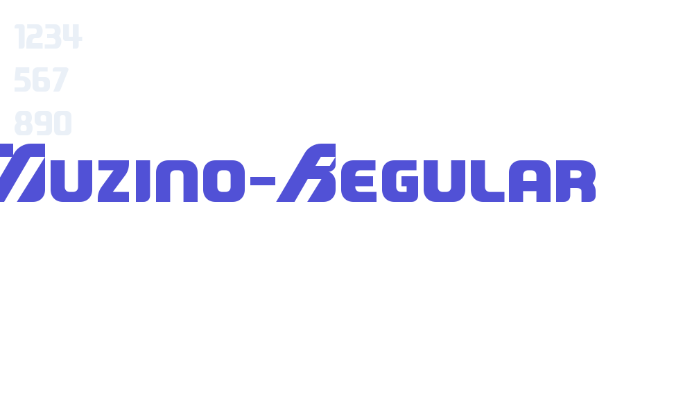 Muzino-Regular-font-download