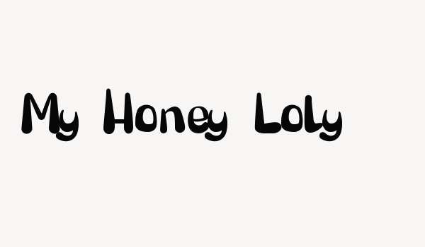 My Honey Loly Font