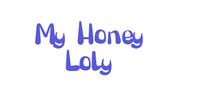 My Honey Loly Font