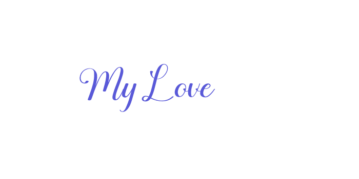 My Love Font Download