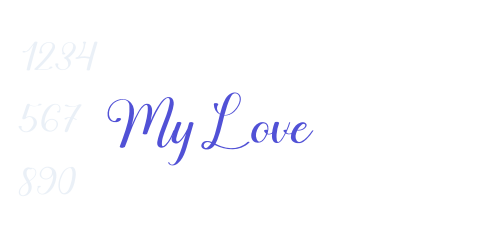 My Love-font-download