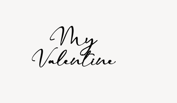 My Valentine Font