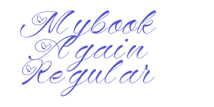 Mybook Again Regular Font Download