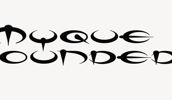 Myque Rounded Font