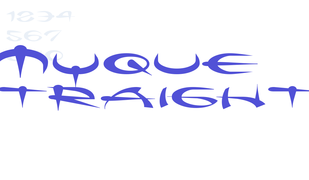 Myque Straight-font-download