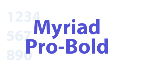 Myriad Pro-Bold-font-download
