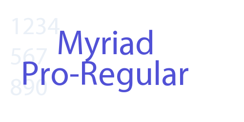 Myriad Pro-Regular