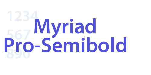 Myriad Pro-Semibold