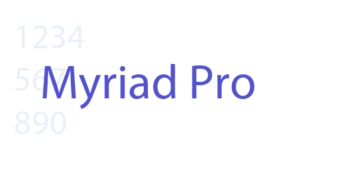 Myriad Pro-font-download