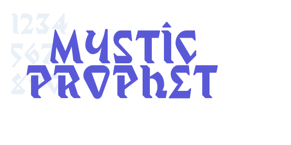 Mystic Prophet font free