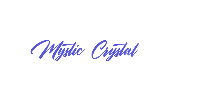 Mystic Crystal Font Download