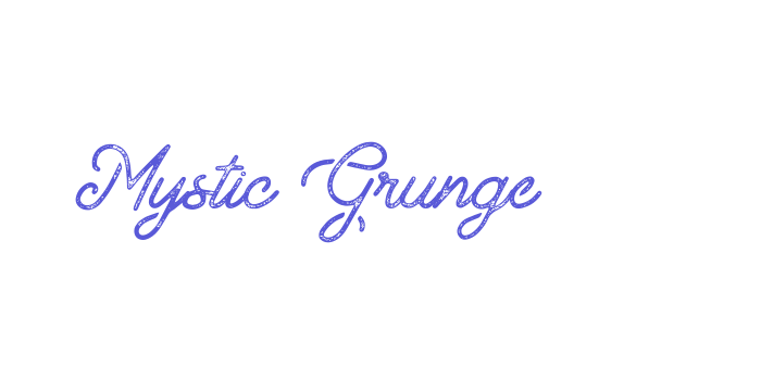 Mystic Grunge Font