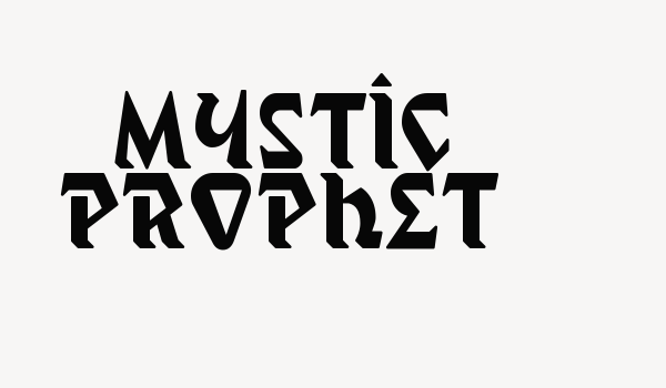 Mystic Prophet Font