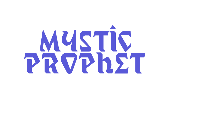 Mystic Prophet Font