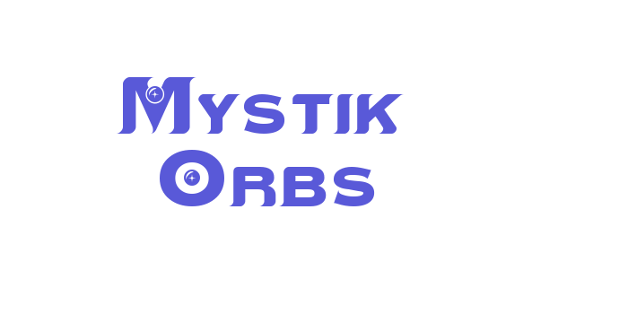 Mystik Orbs Font Download