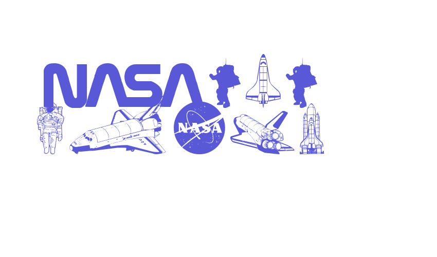 NASA Dings Font Download