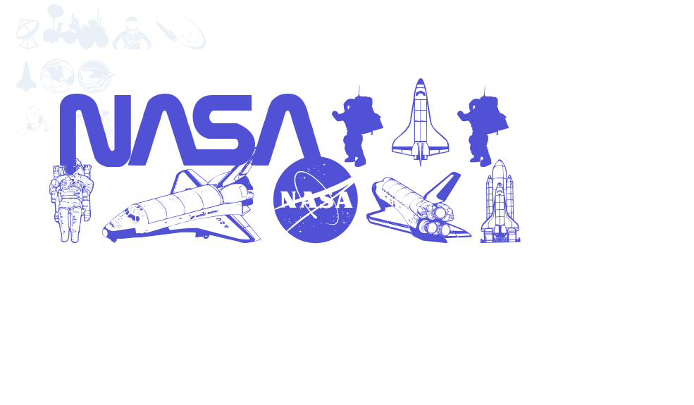 NASA Dings-font-download