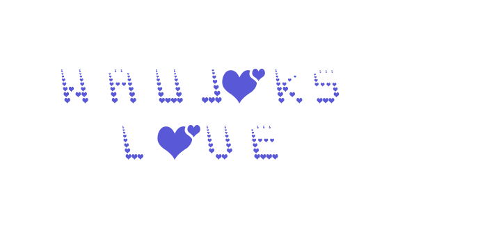 NAUJOKS LOVE Font Download