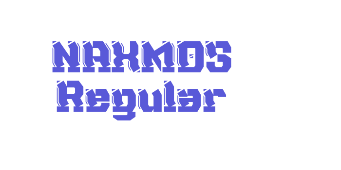 NAXMOS Regular Font Download