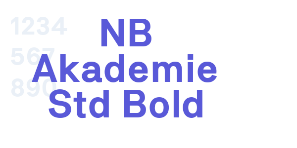 NB Akademie Std Bold font free