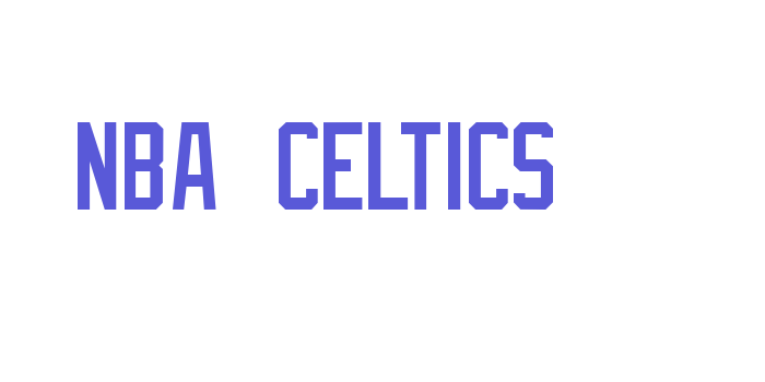 NBA Celtics Font