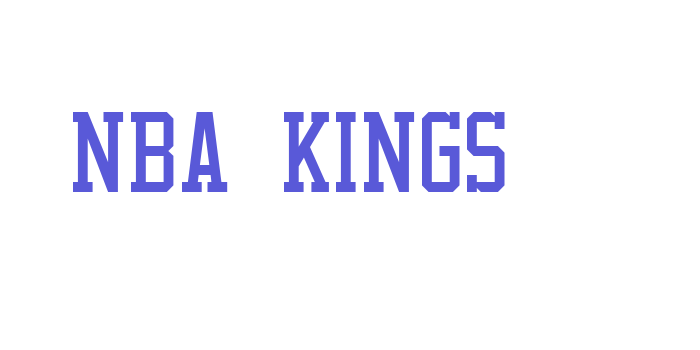 NBA Kings Font