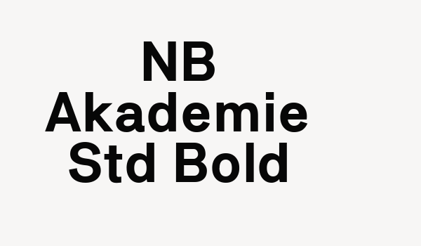 NB Akademie Std Bold Font