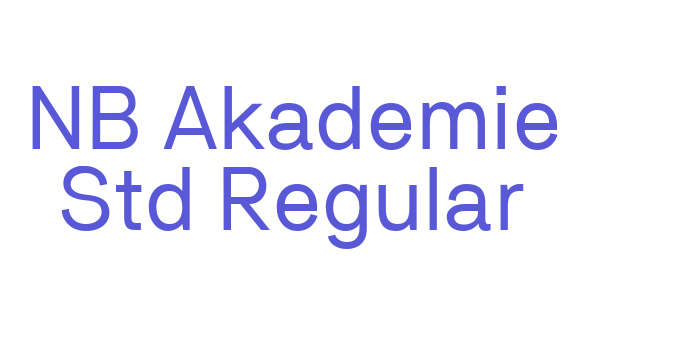 NB Akademie Std Regular Font Download