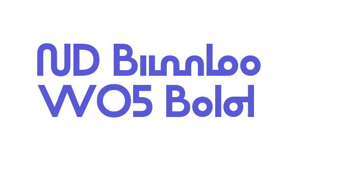 ND Bimbo W05 Bold Font Download