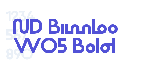 ND Bimbo W05 Bold-font-download