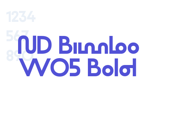ND Bimbo W05 Bold