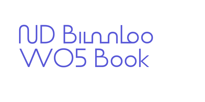 ND Bimbo W05 Book Font Download