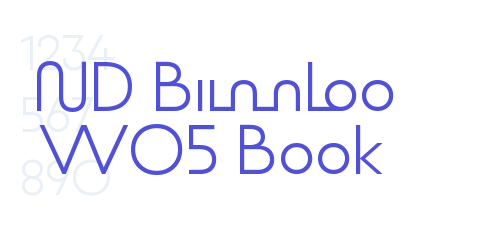 ND Bimbo W05 Book-font-download
